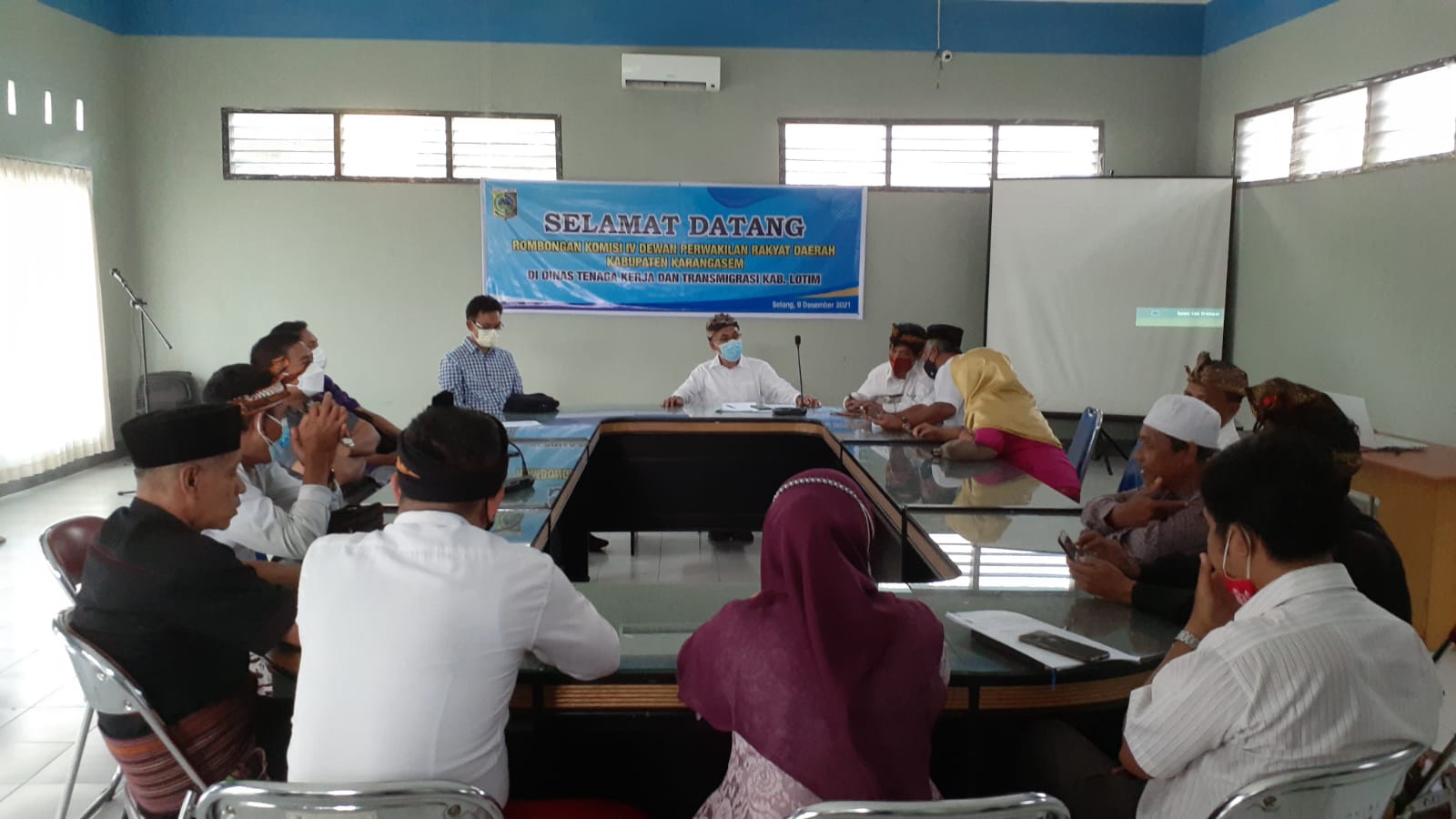 Kunjungan Kerja Angota Komisi IV DPRD Kabupaten Karangasem